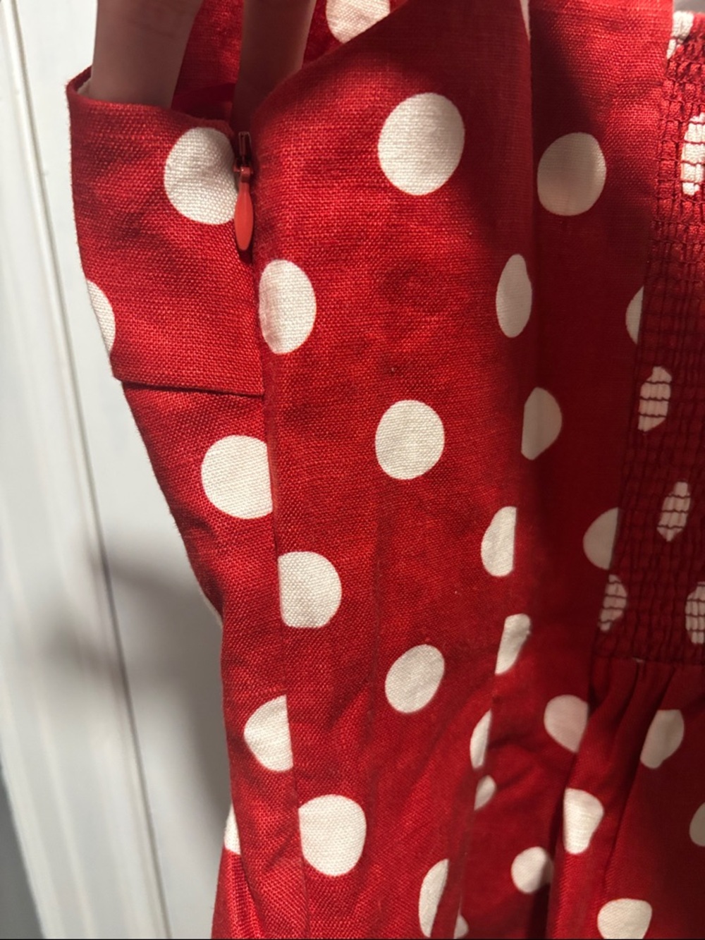 New POSSE Rosalie polka dot blouse top - Picture 10 of 12